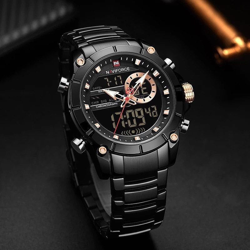 NAVIFORCE MULTI FUNCTIONAL CHRONOGRAPH WATCH