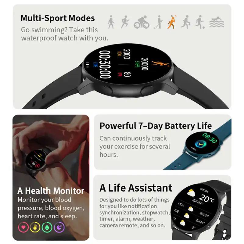 SPOVAN MX1 SMART WATCH.