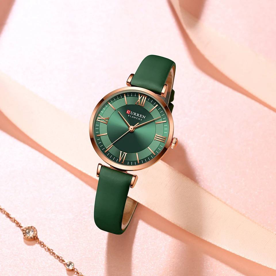 CURREN LEATHER STRAP LADIES WATCH