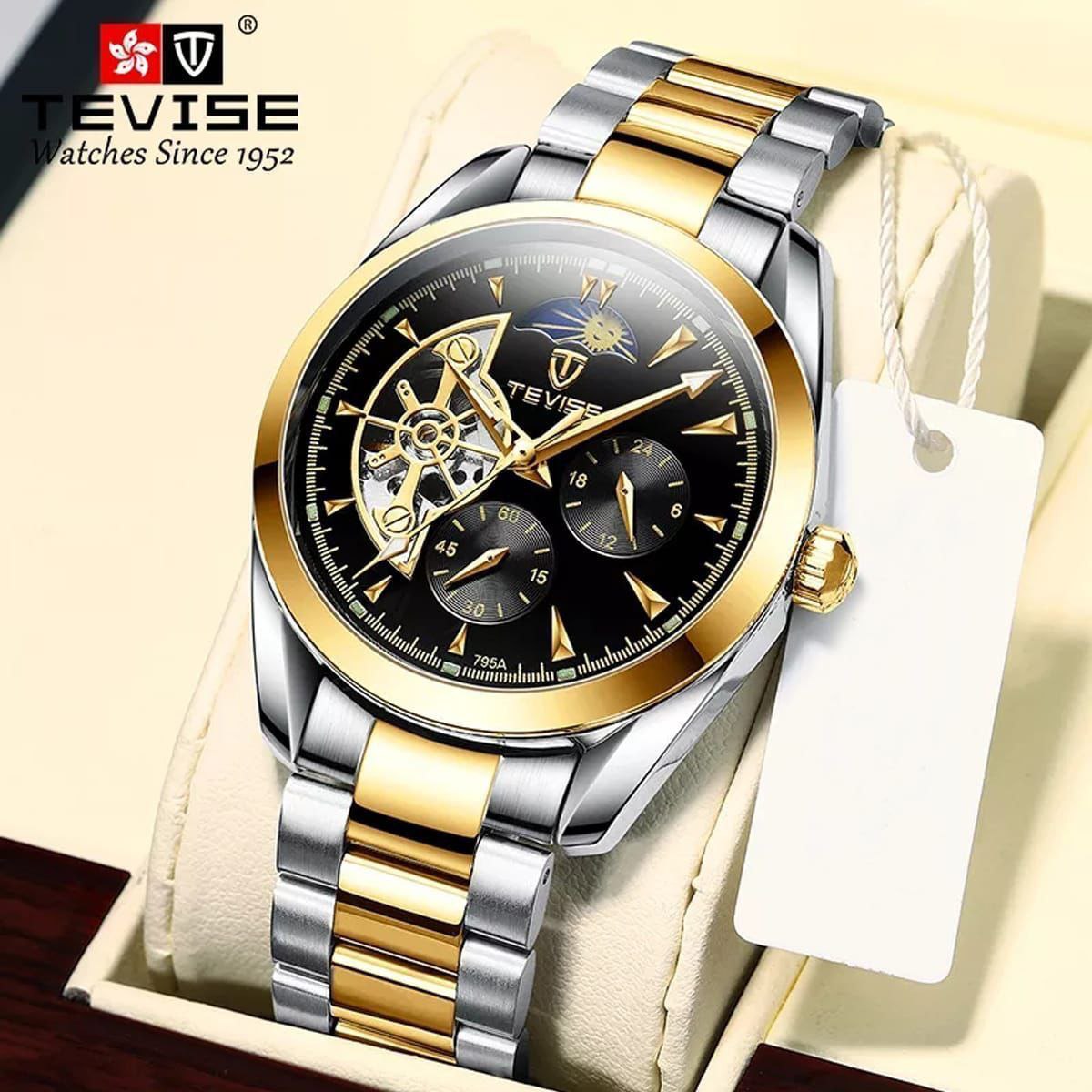 TEVISE AUTOMATIC TOURBILLON WATCH