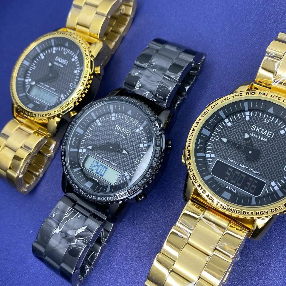 SKMEI DUAL TIME WATCHES