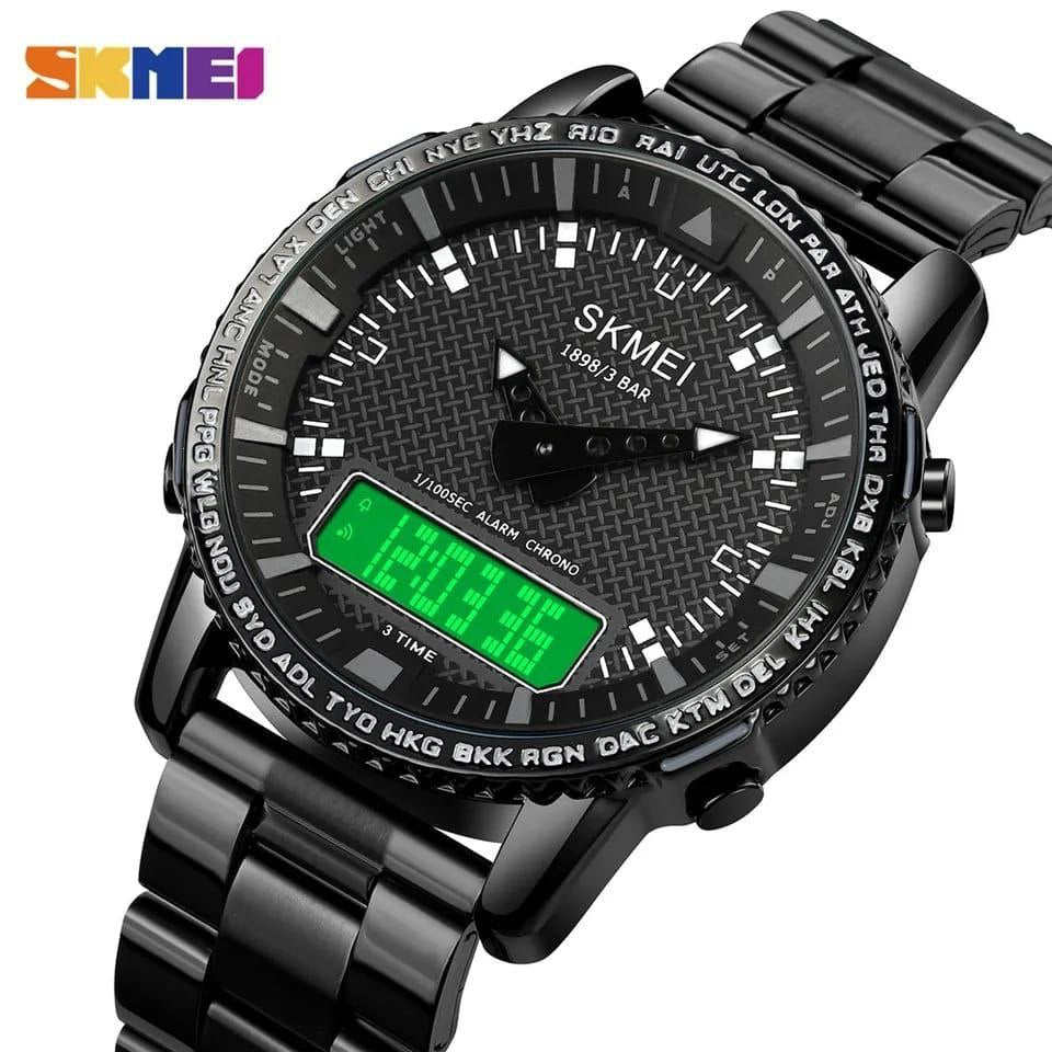 SKMEI DUAL TIME WATCHES