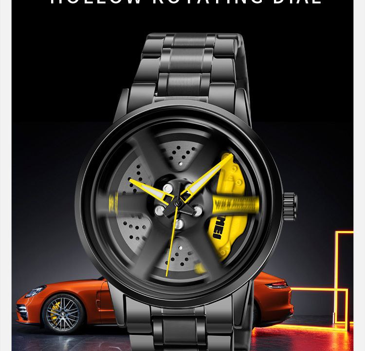 SKMEI CAR WHEEL WATCH