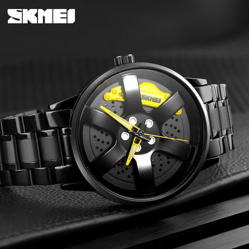 SKMEI CAR WHEEL WATCH