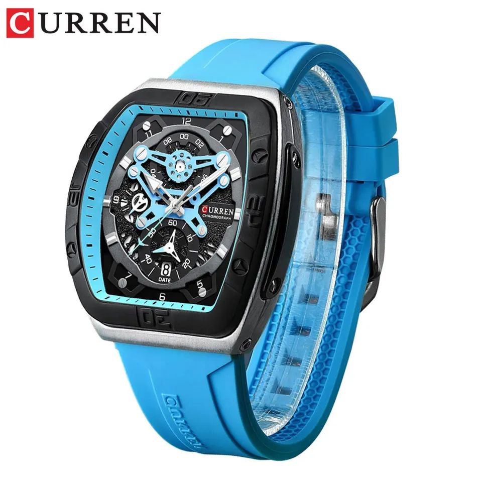 CURREN CHRONOGRAPH TAPE WATCH